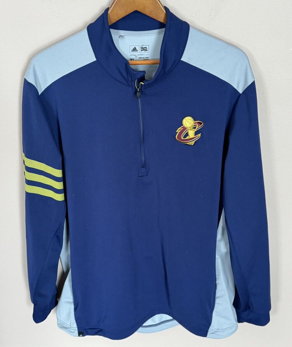 Cleveland Cavaliers Adidas 1/4 zip pullover SZ XL